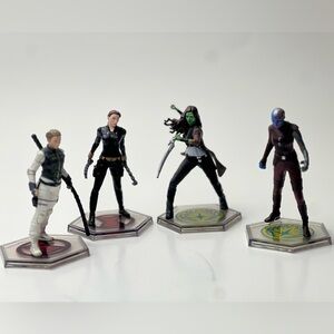 Disney Marvel Avengers, Nebula, Gamora, Endgame, Yelena 3.75" Figurine Toy